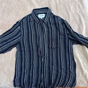Corridor Striped Button-Up Shirt